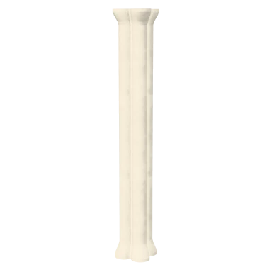 Cluster Pier column in 3D