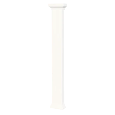 Fluted Pilaster column in 3D