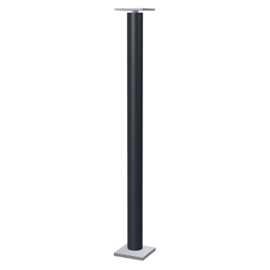 Pipe on Base Plate column in 3D