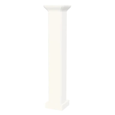 Rendered Pier column in 3D