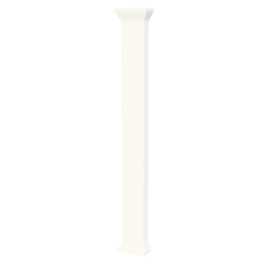 Square Pilaster column in 3D
