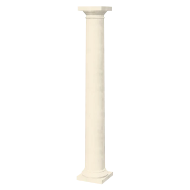 Tuscan Stone column in 3D