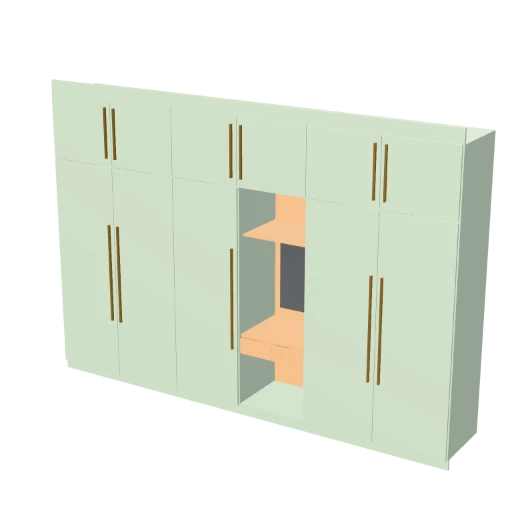 Dressing Niche Wardrobe wardrobe in 3D