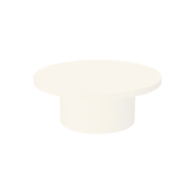 Round Pedestal Coffee coffee table in 3D