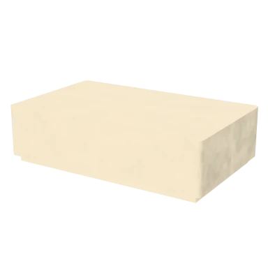 Travertine Plinth coffee table in 3D