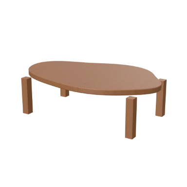 Wavy Coffee coffee table in 3D