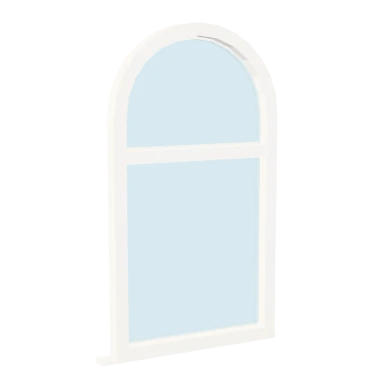 Arched Window window in 3D