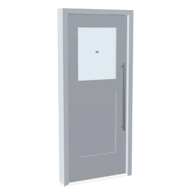 Composite Front Door door in 3D