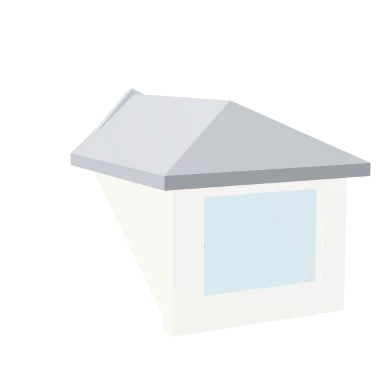 Hipped Dormer in 3D