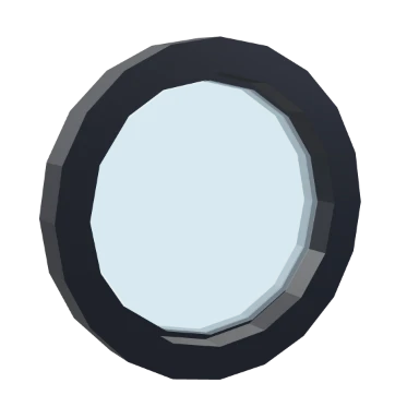 Porthole window in 3D