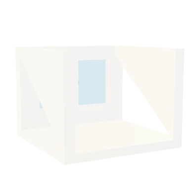 Recessed Dormer in 3D