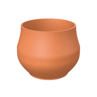 Egg planter, rust in 3D