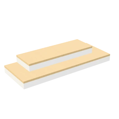 Corner Deck Steps staircase in 3D