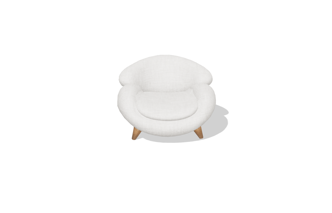 Armchair in 3D