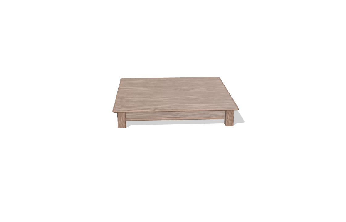 Coffee table in 3D