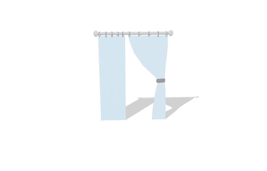 Curtain in 3D