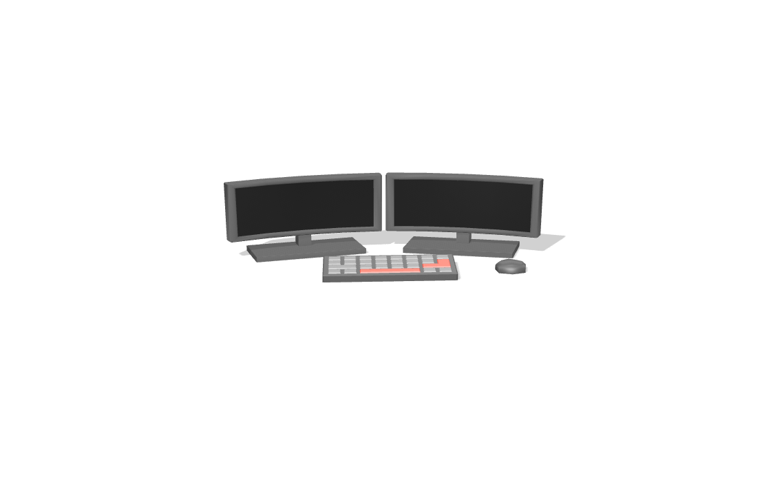 Work table in 3D
