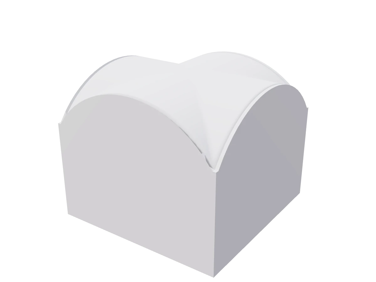 Groin vault in 3D